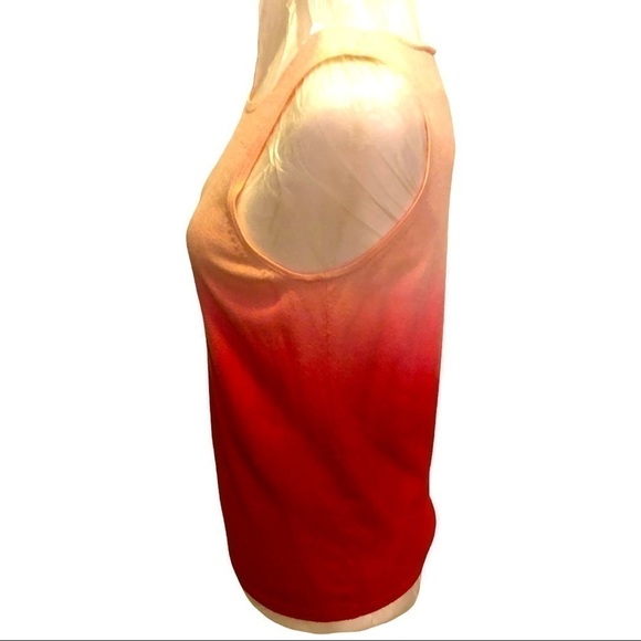 COPY - Josephine Chaus small peach to cinnamon ombré top - Picture 4 of 10